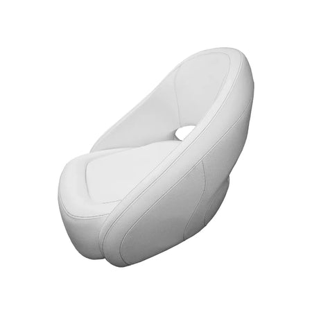 TACO Marine Caladesi Smooth Bucket Seat, 22 in x 23 in x 26 in, Adjustable Bolster, Integrated Seat Suspension, Marine-Grade Vinyl — Quality Boat Parts