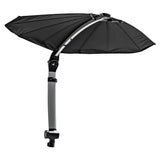 TACO Marine ShadeFin Mini Boat Shade, 60 x 38 in Coverage, UPF 50+, 36-52 in Adjustable Height — Quality Boat Parts