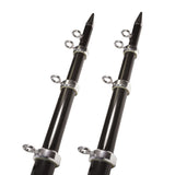 TACO Marine OT Series Aluminum Tele-Outrigger Poles, Pair, Pin-Locking — Quality Boat Parts