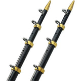 TACO Marine OT Series Aluminum Tele-Outrigger Poles, Pair, Pin-Locking — Quality Boat Parts