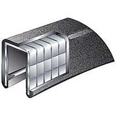 TACO Marine Flexible Vinyl Trim, 3/8 in Opening, 5/8 in Width — Quality Boat Parts