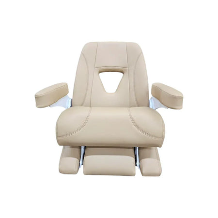 TACO Marine Boca Sport Helm Seat, 25 in, Adjustable Armrests, Roll-Back Bolster — Quality Boat Parts