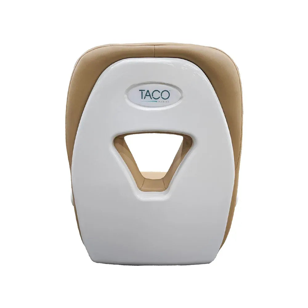 TACO Marine Boca Sport Helm Seat, 25 in, Adjustable Armrests, Roll-Back Bolster — Quality Boat Parts