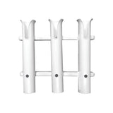 TACO Marine Surface Mount 3-Rod Deluxe Poly Rod Rack, 1-3/4 in ID — Quality Boat Parts