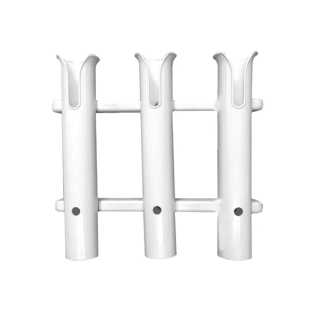 TACO Marine Surface Mount 3-Rod Deluxe Poly Rod Rack, 1-3/4 in ID — Quality Boat Parts