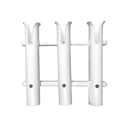 TACO Marine Surface Mount 3-Rod Deluxe Poly Rod Rack, 1-3/4 in ID — Quality Boat Parts