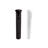 TACO Marine Thru Bolt Surface Mount Rod Holder, 1-3/4 in ID, UV-Stabilized HDPE — Quality Boat Parts