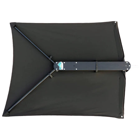 TACO Marine ShadeFin Boat Shade, For Standard Rod Holders, 5 x 6 ft, UPF 50+ — Quality Boat Parts