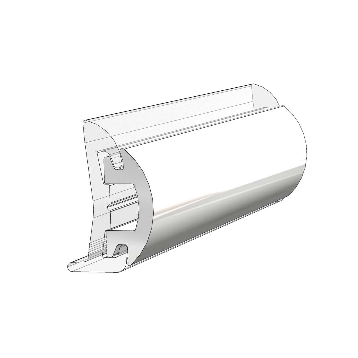 TACO Marine Flexible Vinyl Rub Rail Insert, 1-3/16 in x 1/2 in — Quality Boat Parts