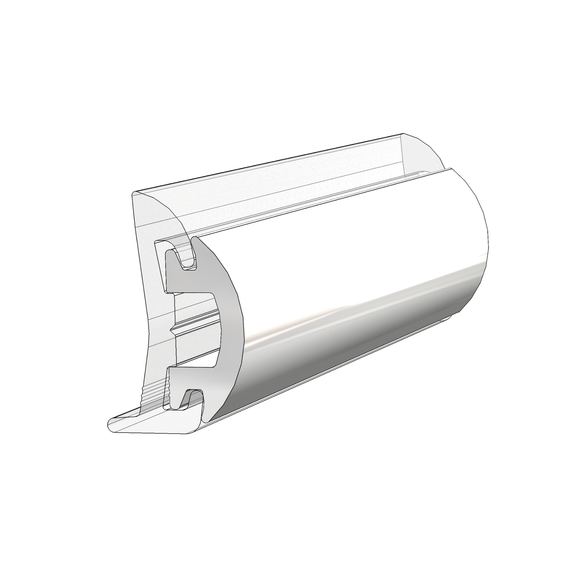 TACO Marine Flexible Vinyl Rub Rail Insert, 1-3/16 in x 1/2 in — Quality Boat Parts