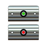 TACO Marine Rub Rail Mounted LED Navigation Light Set, For V21-9659, V21-9904, V21-9959, 3-3/8 in W, 12V — Quality Boat Parts