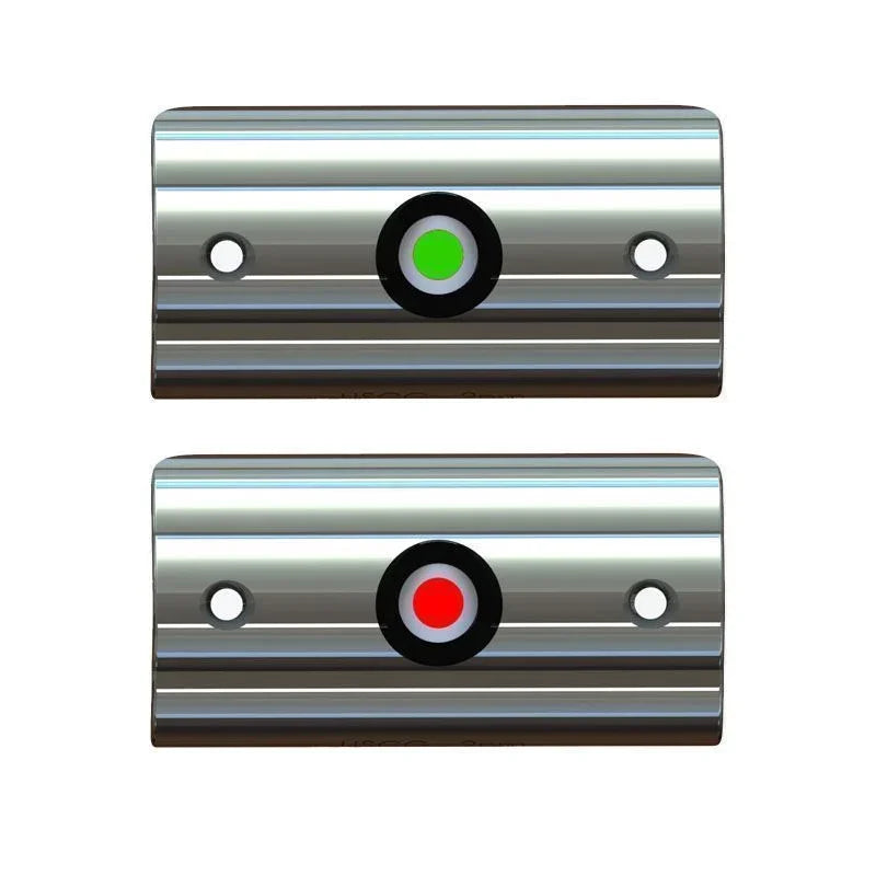 TACO Marine Rub Rail Mounted LED Navigation Light Set, For V21-9659, V21-9904, V21-9959, 3-3/8 in W, 12V — Quality Boat Parts