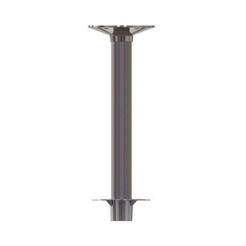 TACO Marine Z76-Series Fixed Height Table Pedestal Column, 3 in Dia, Single Taper — Quality Boat Parts