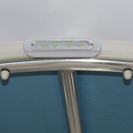 TACO Marine F38-8800 Series 4-LED Flat-Mount Deck Light, 12-24V, IP67, 700 lm, White Light — Quality Boat Parts