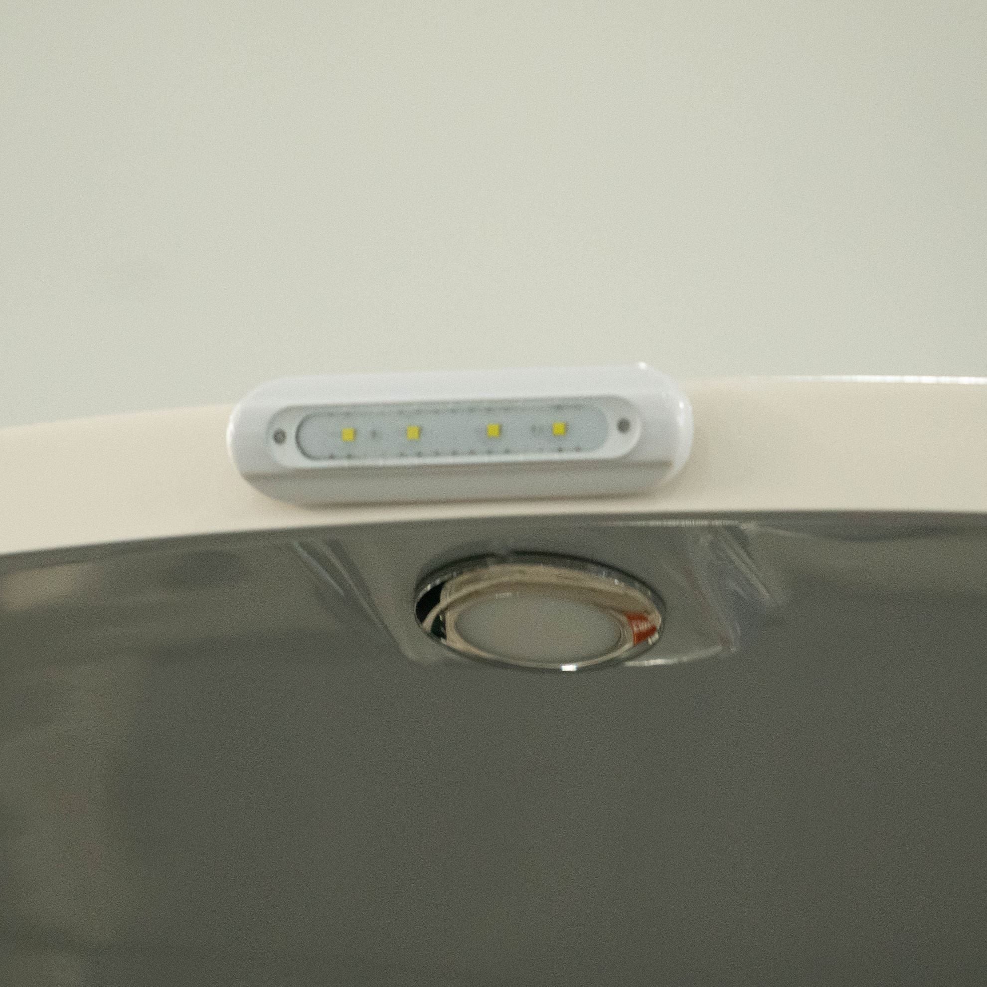 TACO Marine F38-8800 Series 4-LED Flat-Mount Deck Light, 12-24V, IP67, 700 lm, White Light — Quality Boat Parts