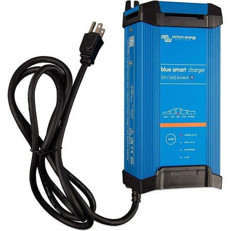 Victron Energy Blue Smart IP22 Battery Charger, 24V Output, 120V Input, Bluetooth, Dry Mount — Quality Boat Parts