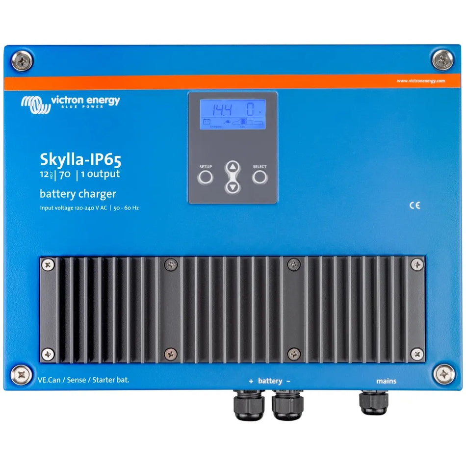 Victron Energy Skylla-IP65 Battery Charger, 120-240VAC, IP65, 7-Stage Charging, Li-ion Mode — Quality Boat Parts