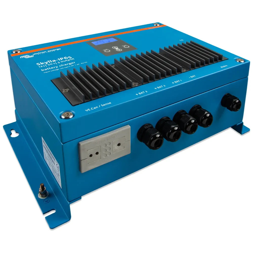 Victron Energy Skylla-IP65 Battery Charger, 120-240VAC, IP65, 7-Stage Charging, Li-ion Mode — Quality Boat Parts