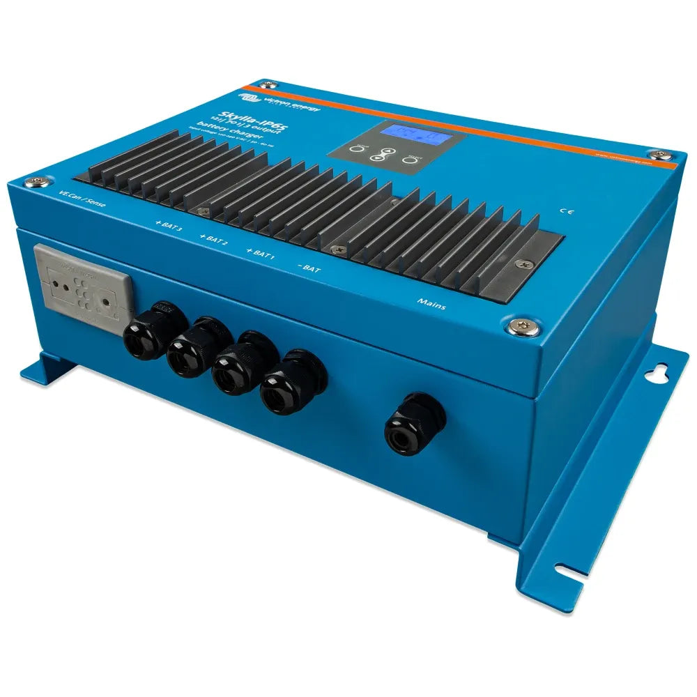 Victron Energy Skylla-IP65 Battery Charger, 120-240VAC, IP65, 7-Stage Charging, Li-ion Mode — Quality Boat Parts