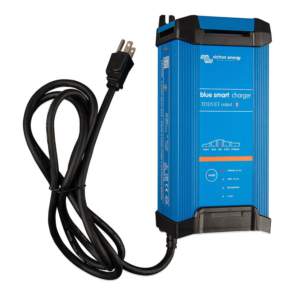 Victron Energy Blue Smart IP22 Battery Charger, 12V, 120V, Bluetooth, Dry Mount — Quality Boat Parts