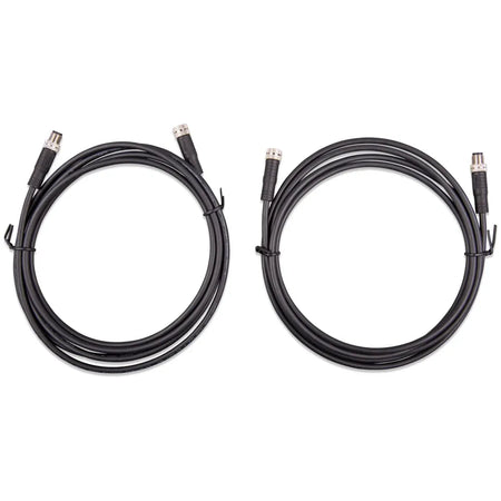Victron Energy M8 Circular Connector 3-Pole BMS Extension Cable, Male/Female, 2pk — Quality Boat Parts