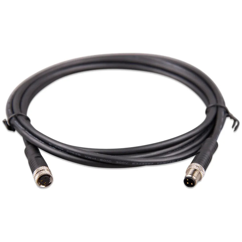 Victron Energy M8 Circular Connector 3-Pole BMS Extension Cable, Male/Female, 2pk — Quality Boat Parts