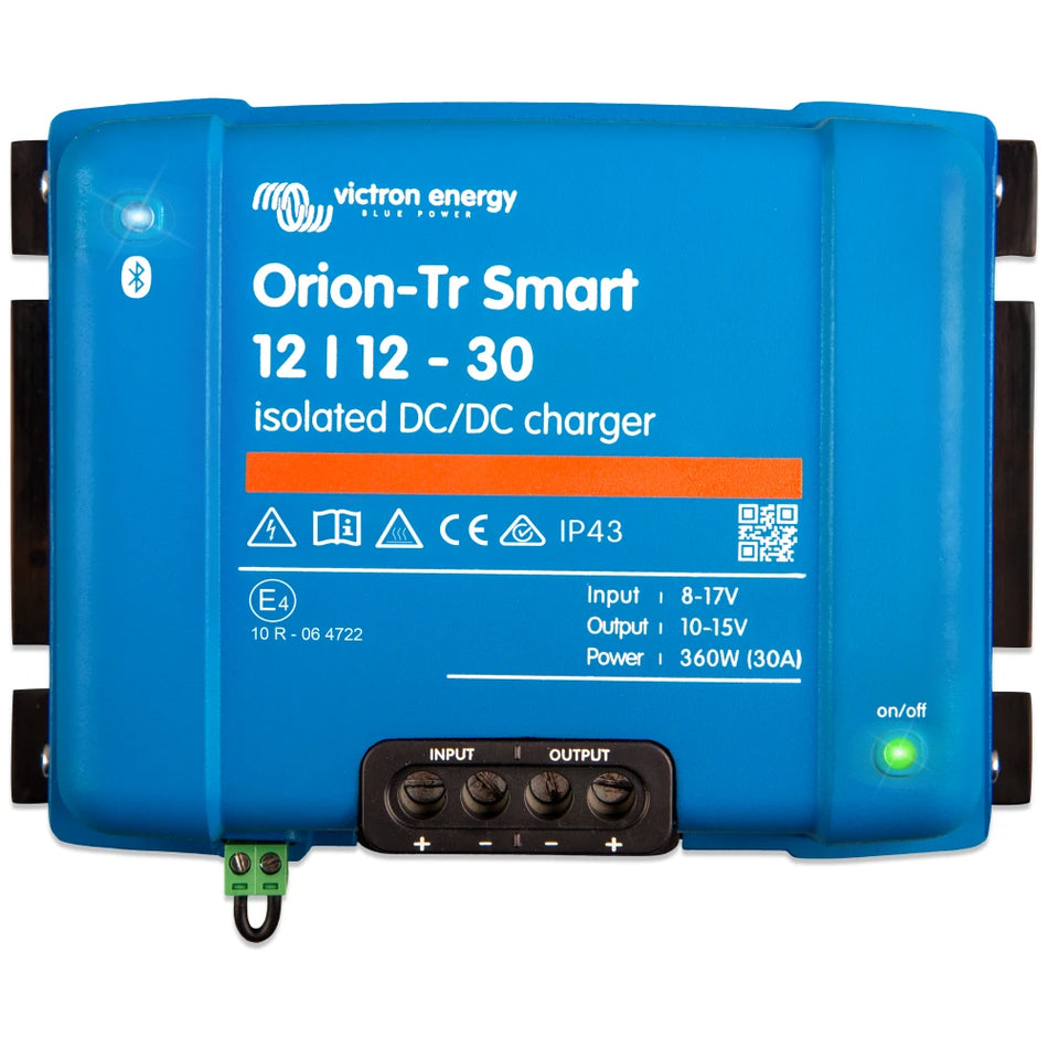 Victron Energy Orion-Tr Smart Isolated DC-DC Charger, Built-In Bluetooth, 3-Stage Charging — Quality Boat Parts