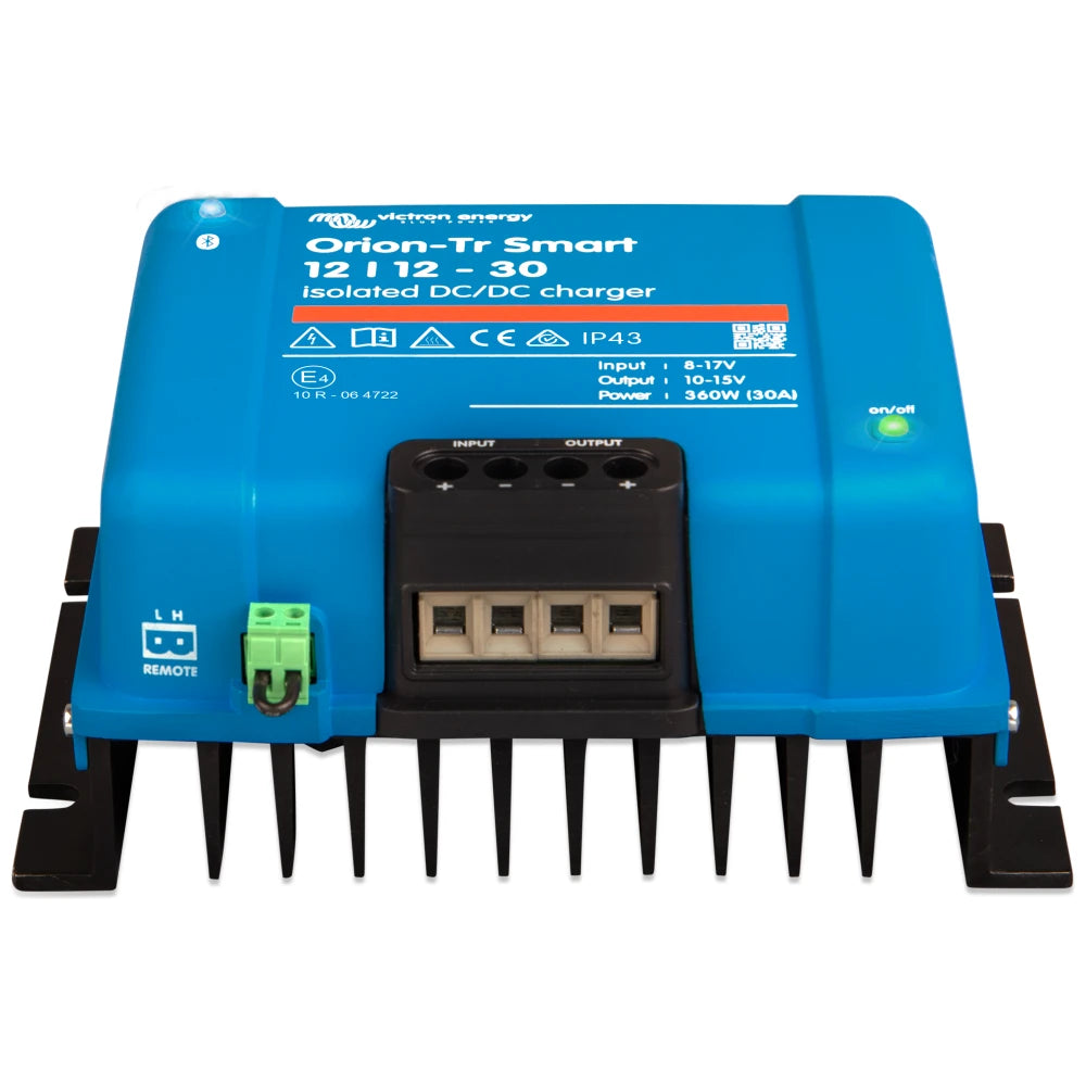 Victron Energy Orion-Tr Smart Isolated DC-DC Charger, Built-In Bluetooth, 3-Stage Charging — Quality Boat Parts