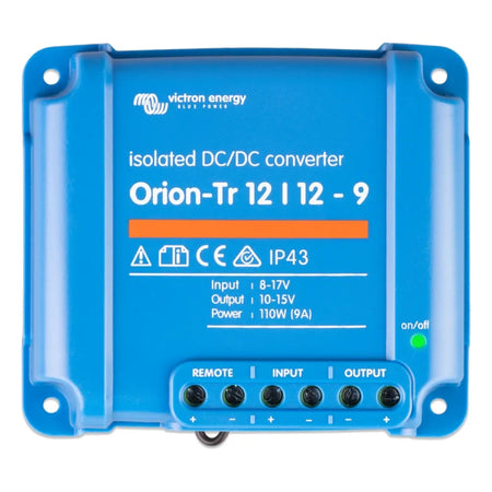 Victron Energy Orion-Tr Isolated DC-DC Converter, Remote On/Off, IP43 — Quality Boat Parts