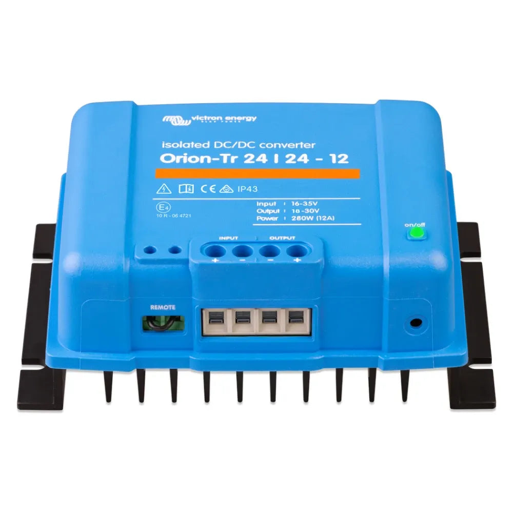 Victron Energy Orion-Tr Isolated DC-DC Converter, Remote On/Off, IP43 — Quality Boat Parts