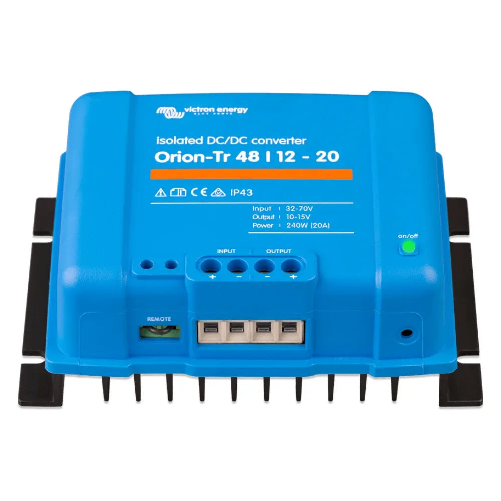 Victron Energy Orion-Tr Isolated DC-DC Converter, Remote On/Off, IP43 — Quality Boat Parts