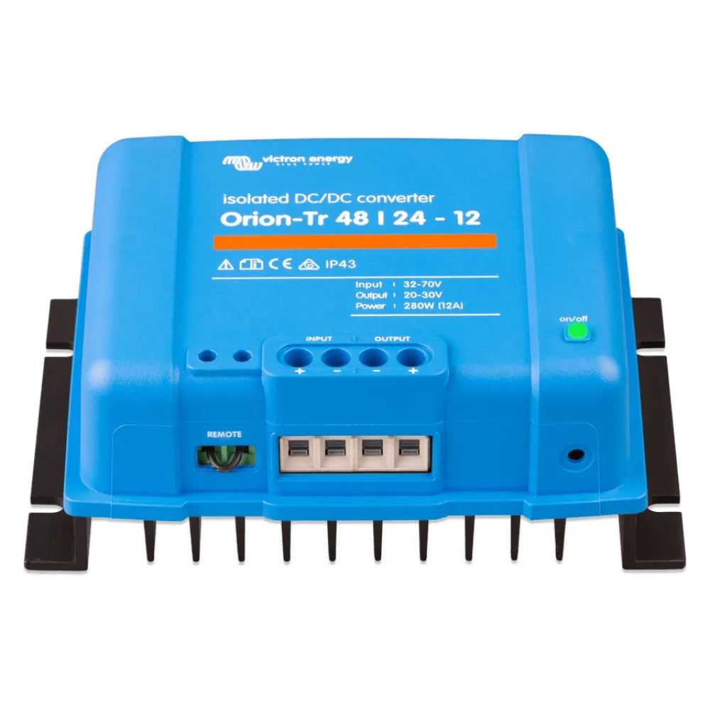 Victron Energy Orion-Tr Isolated DC-DC Converter, Remote On/Off, IP43 — Quality Boat Parts