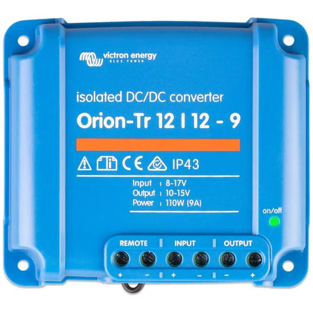 Victron Energy Orion-Tr Isolated DC-DC Converter, 110-120W, IP43, Remote On/Off — Quality Boat Parts