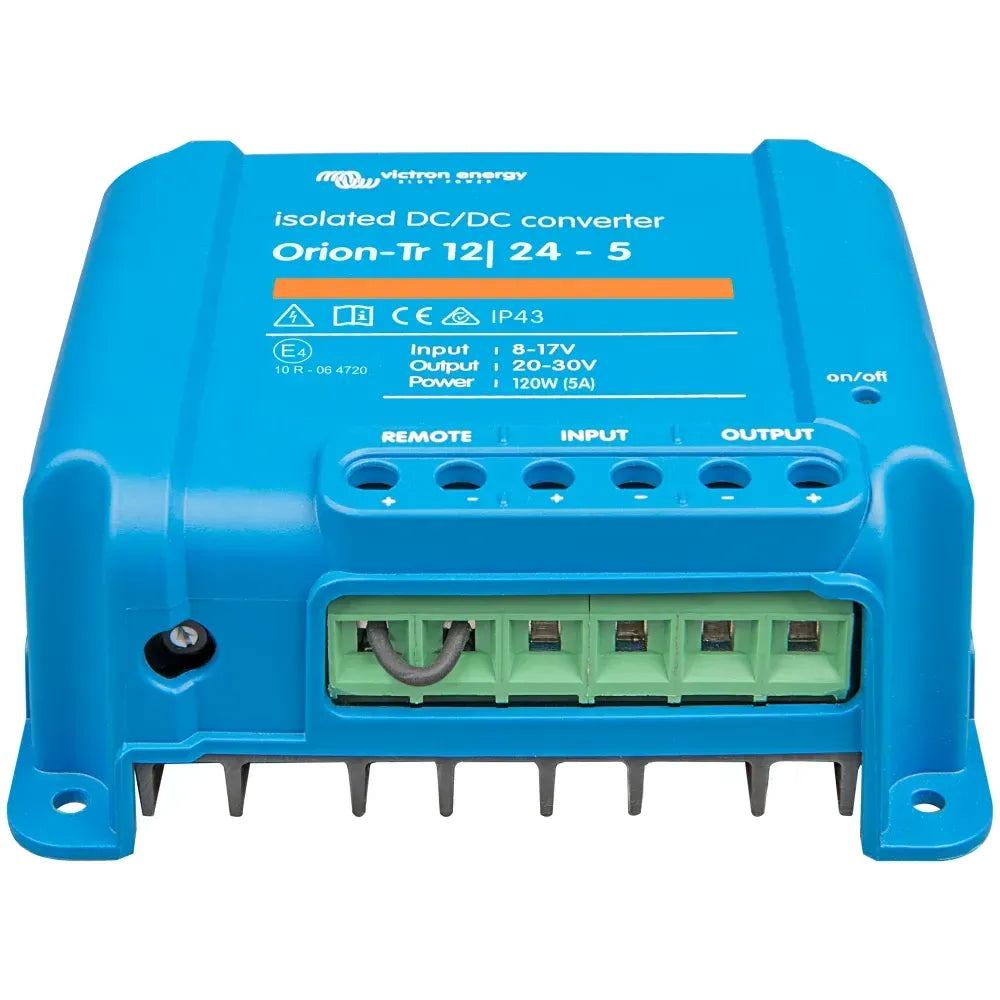 Victron Energy Orion-Tr Isolated DC-DC Converter, 110-120W, IP43, Remote On/Off — Quality Boat Parts