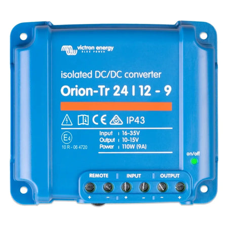 Victron Energy Orion-Tr Isolated DC-DC Converter, 110-120W, IP43, Remote On/Off — Quality Boat Parts