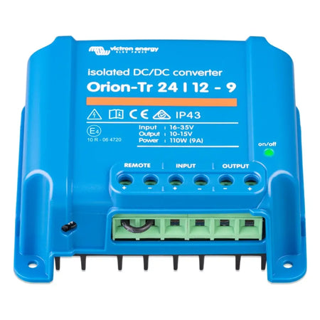 Victron Energy Orion-Tr Isolated DC-DC Converter, 110-120W, IP43, Remote On/Off — Quality Boat Parts