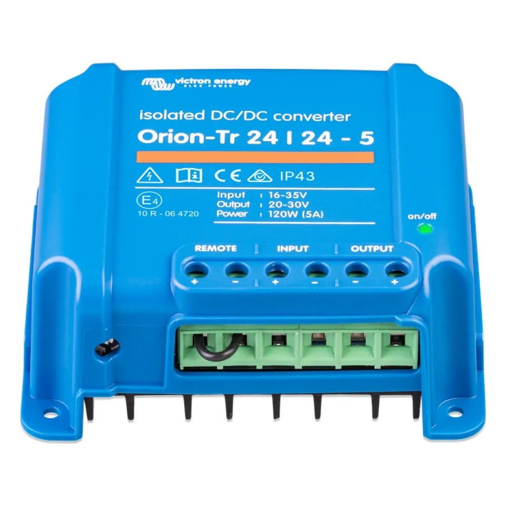 Victron Energy Orion-Tr Isolated DC-DC Converter, 110-120W, IP43, Remote On/Off — Quality Boat Parts