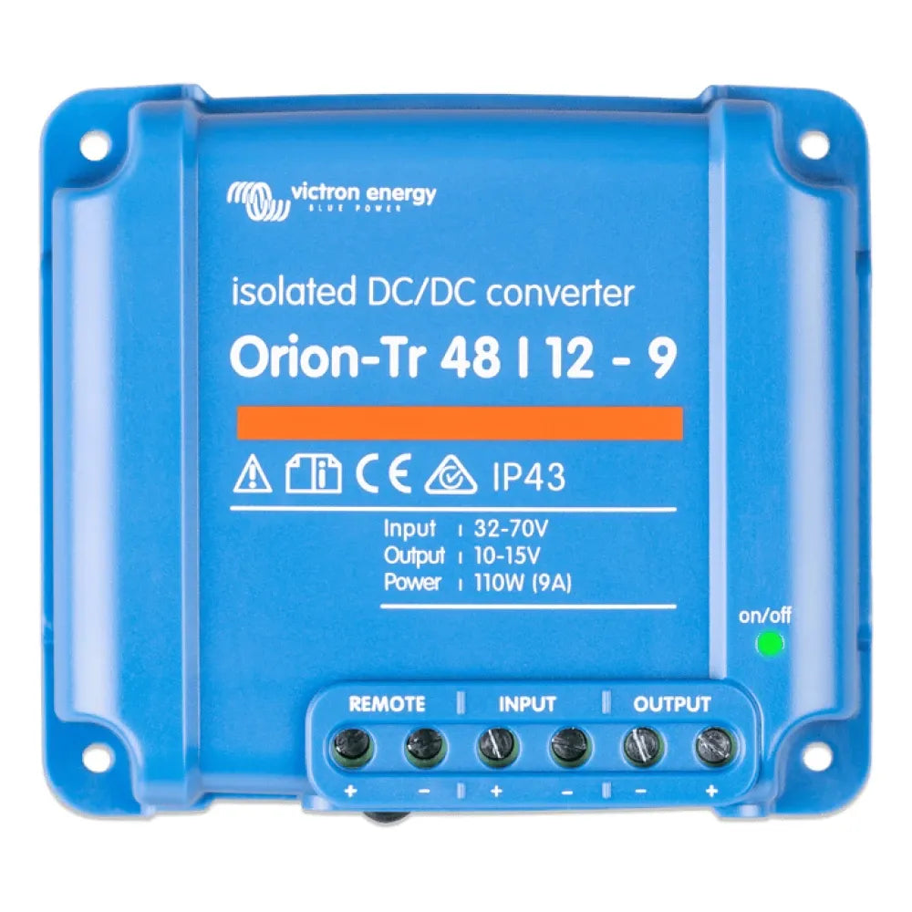 Victron Energy Orion-Tr Isolated DC-DC Converter, 110-120W, IP43, Remote On/Off — Quality Boat Parts