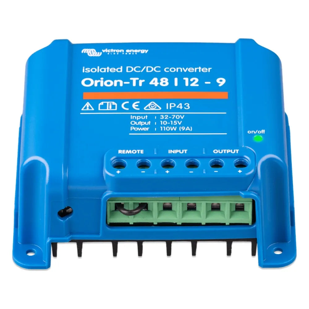 Victron Energy Orion-Tr Isolated DC-DC Converter, 110-120W, IP43, Remote On/Off — Quality Boat Parts