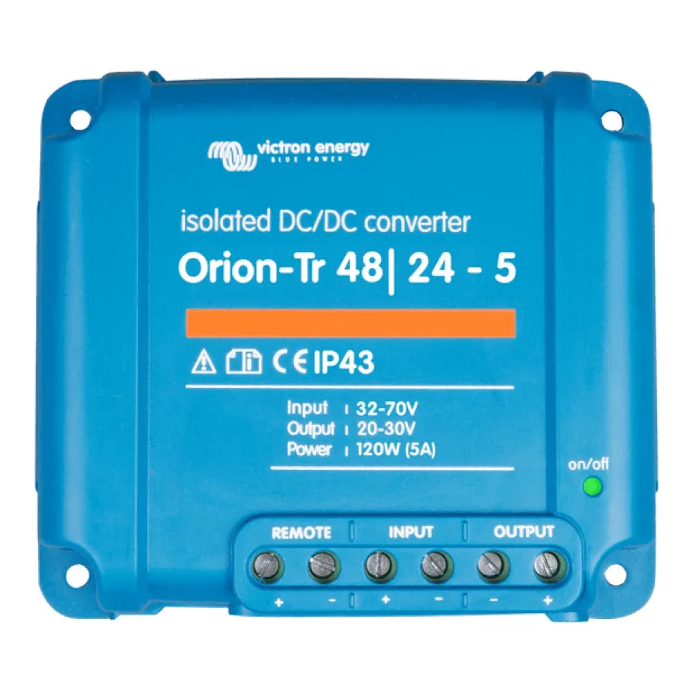 Victron Energy Orion-Tr Isolated DC-DC Converter, 110-120W, IP43, Remote On/Off — Quality Boat Parts