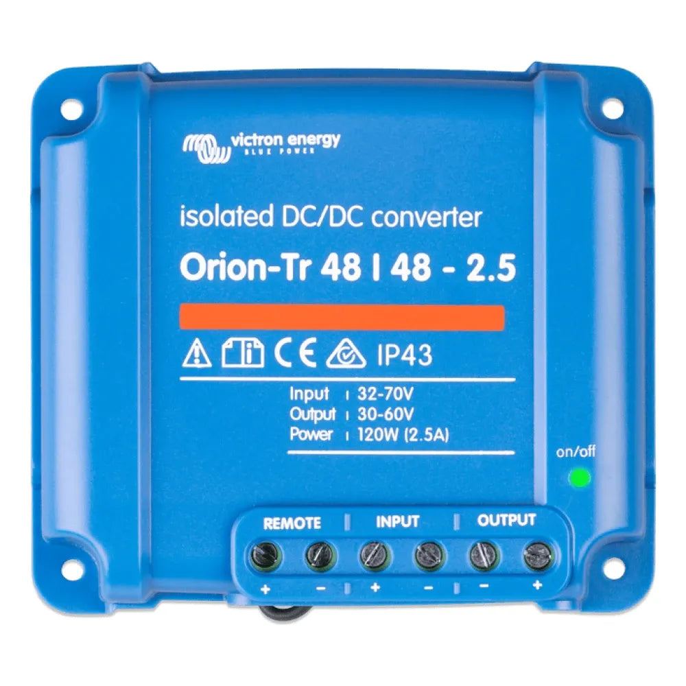 Victron Energy Orion-Tr Isolated DC-DC Converter, 110-120W, IP43, Remote On/Off — Quality Boat Parts