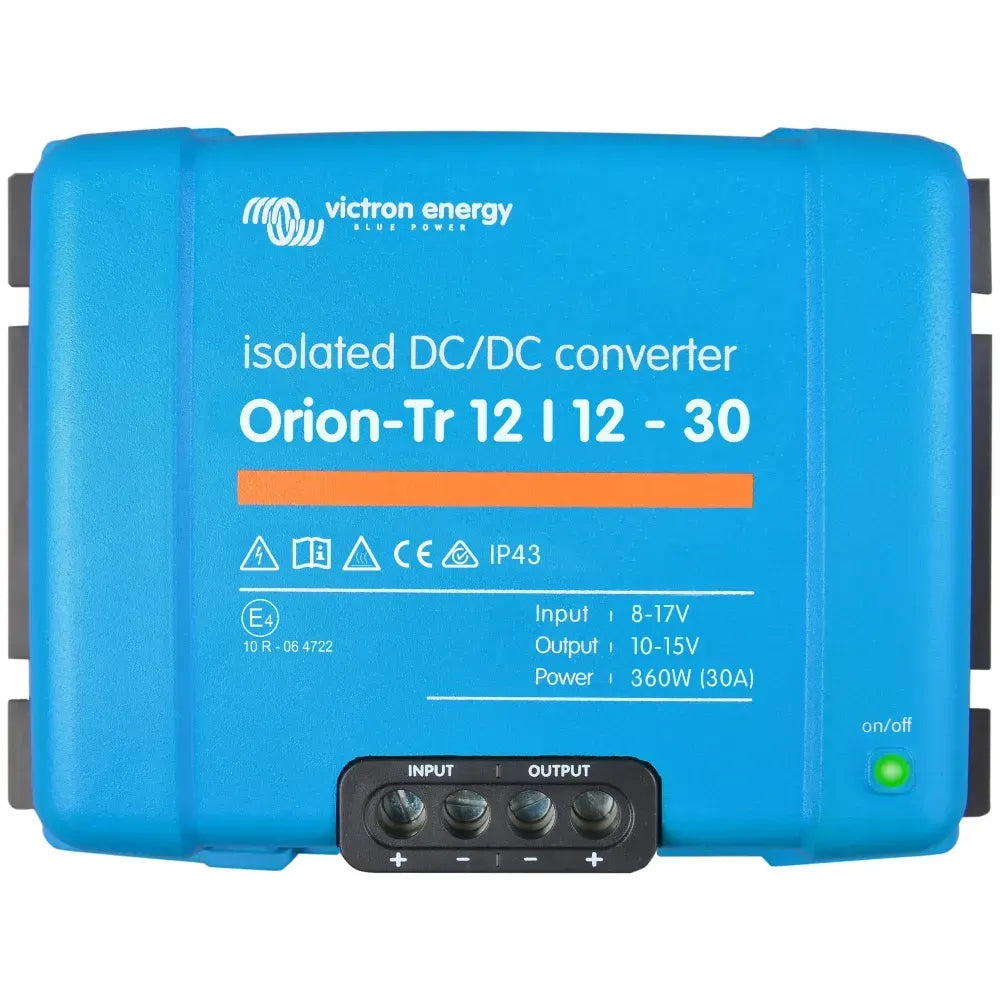 Victron Energy Orion-Tr Isolated DC-DC Converter, 360-400W, IP43 — Quality Boat Parts