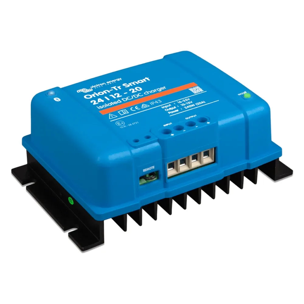 Victron Energy Orion-Tr Smart Isolated DC-DC Charger, Built-in Bluetooth, Adaptive 3-Stage Charging, Remote On/Off — Quality Boat Parts