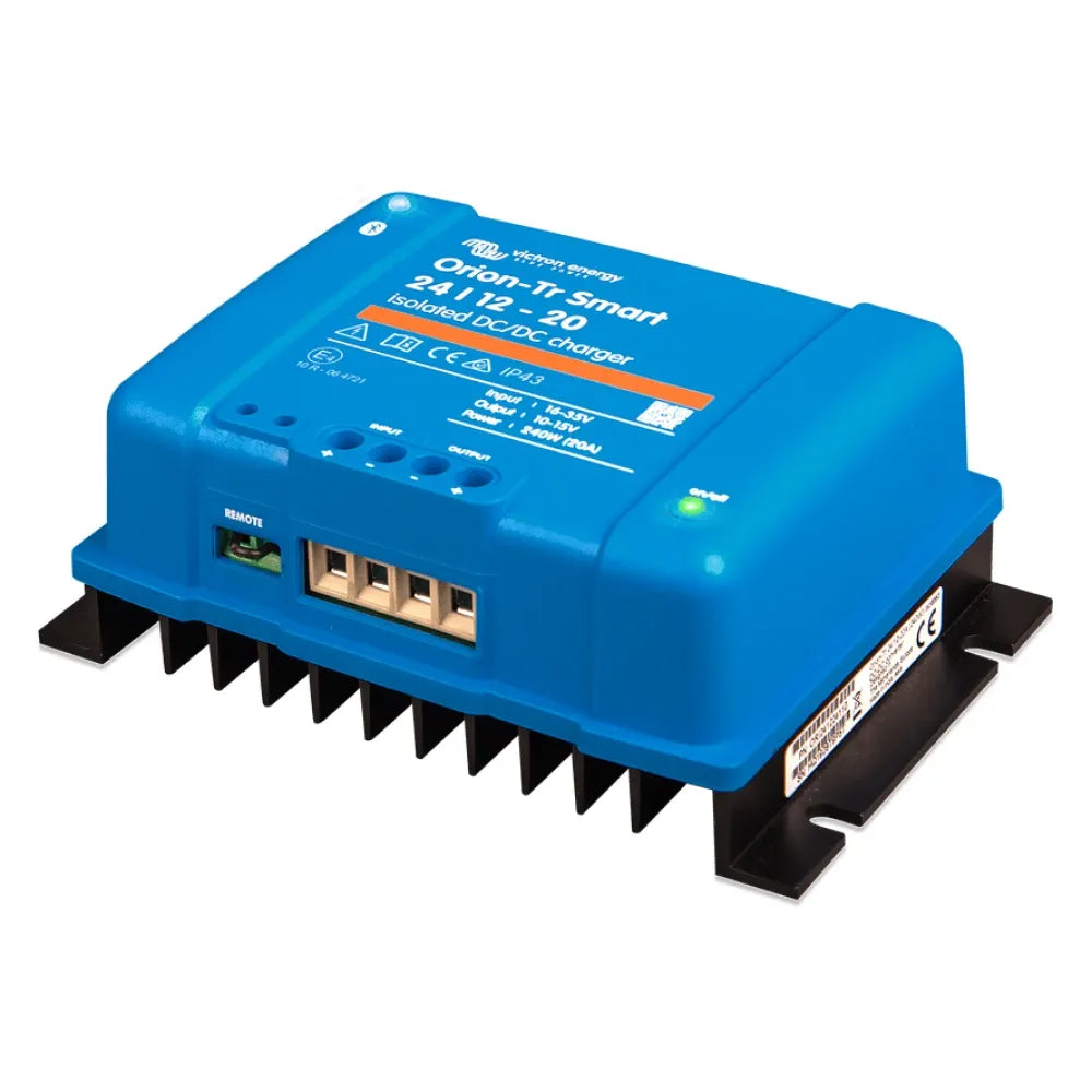 Victron Energy Orion-Tr Smart Isolated DC-DC Charger, Built-in Bluetooth, Adaptive 3-Stage Charging, Remote On/Off — Quality Boat Parts