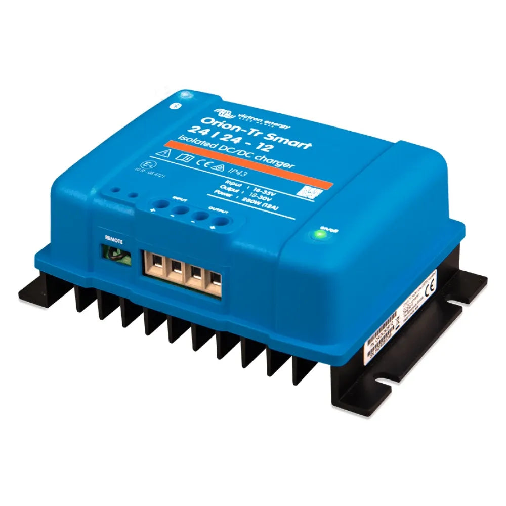 Victron Energy Orion-Tr Smart Isolated DC-DC Charger, Built-in Bluetooth, Adaptive 3-Stage Charging, Remote On/Off — Quality Boat Parts