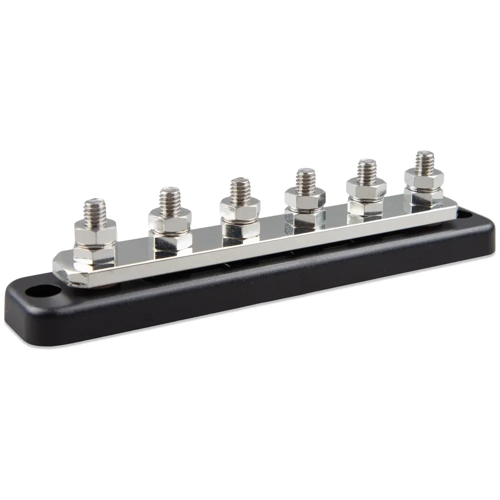 Victron Energy Busbar with Cover, 250A, 70VDC, 5/16 in Terminals — Quality Boat Parts