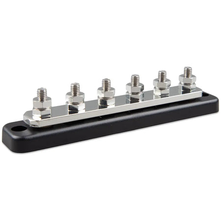 Victron Energy Busbar with Cover, 250A, 70VDC, 5/16 in Terminals — Quality Boat Parts