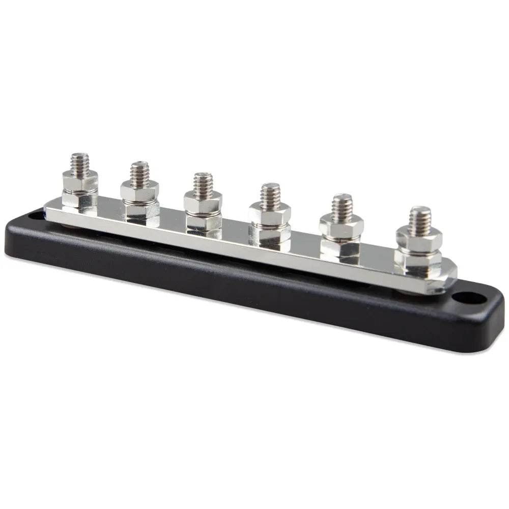 Victron Energy Busbar with Cover, 250A, 70VDC, 5/16 in Terminals — Quality Boat Parts
