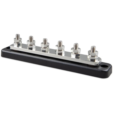 Victron Energy Busbar with Cover, 250A, 70VDC, 5/16 in Terminals — Quality Boat Parts