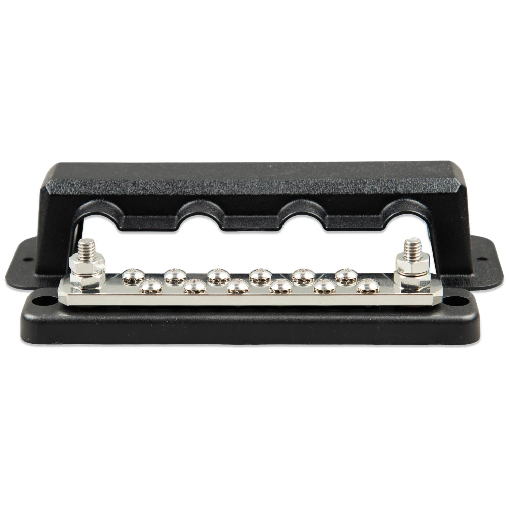 Victron Energy 250A 2P Busbar with Cover, 70VDC, 5/16 in Studs — Quality Boat Parts